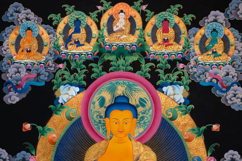 Shakyamuni Buddha Thangka