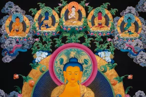 Shakyamuni Buddha Thangka